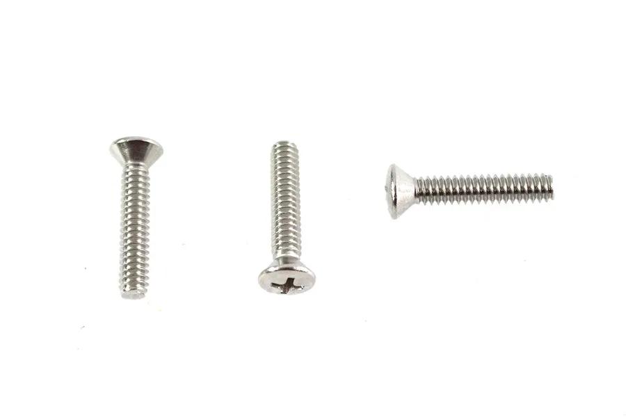 V-Twin Oval Head Screws Mount Kit - Stainless Steel (Part No. 37-0940) by V-Twin