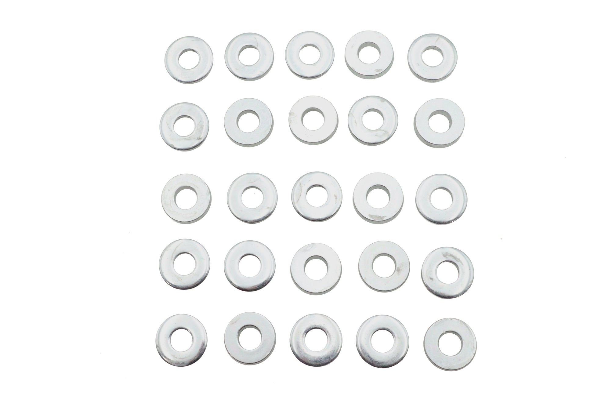 V-Twin Zinc Flat Washers (Pack of 25) – Durable Steel Fasteners for Automotive and Mechanical Projects