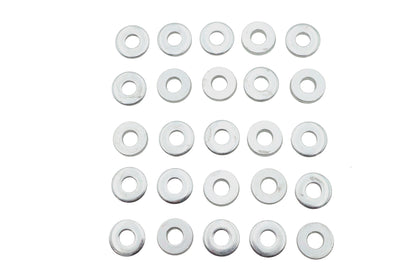 V-Twin Zinc Flat Washers (Pack of 25) – Durable Steel Fasteners for Automotive and Mechanical Projects