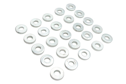 V-Twin Zinc Flat Washers (Pack of 25) – Durable Steel Fasteners for Automotive and Mechanical Projects