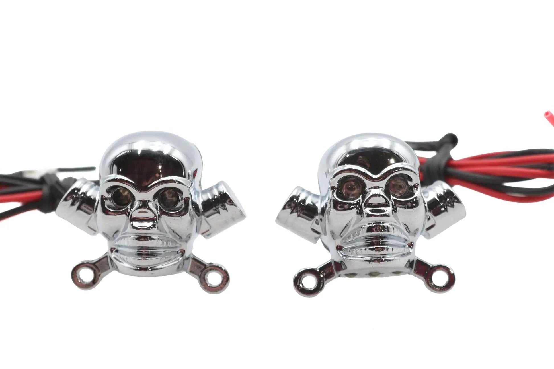 V-Twin License Plate Frame with Skull Krommets - Stylish and Durable Accessory by V-Twin
