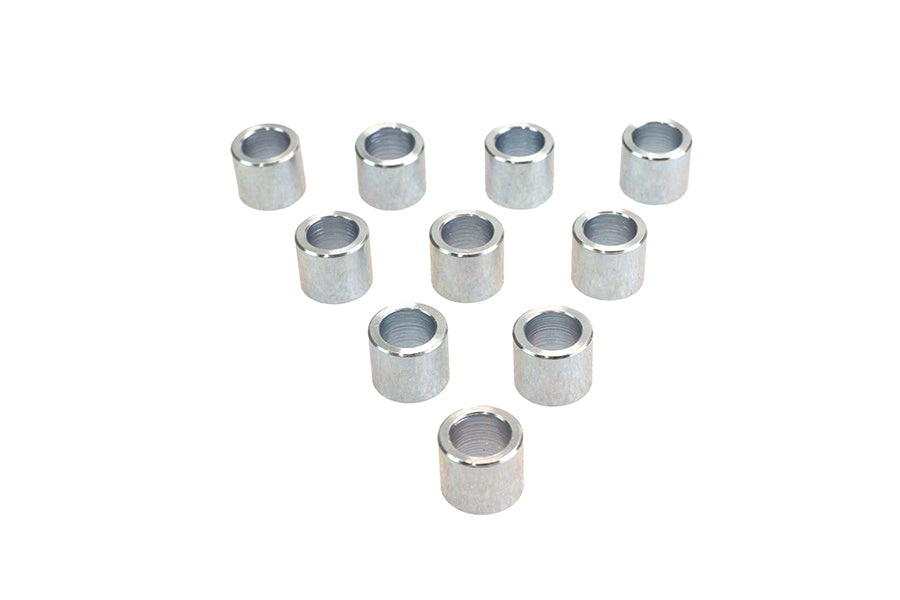 V-Twin Zinc Spacer, 3/8 inch Inner Diameter x 5/8 inch Outer Diameter x 1/2 inch Length