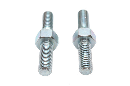 V-Twin Solo Seat Stud Set (Part No. 37-0957) – Motorcycle Accessory Kit with Universal Thread Gauge and Wadding Polish