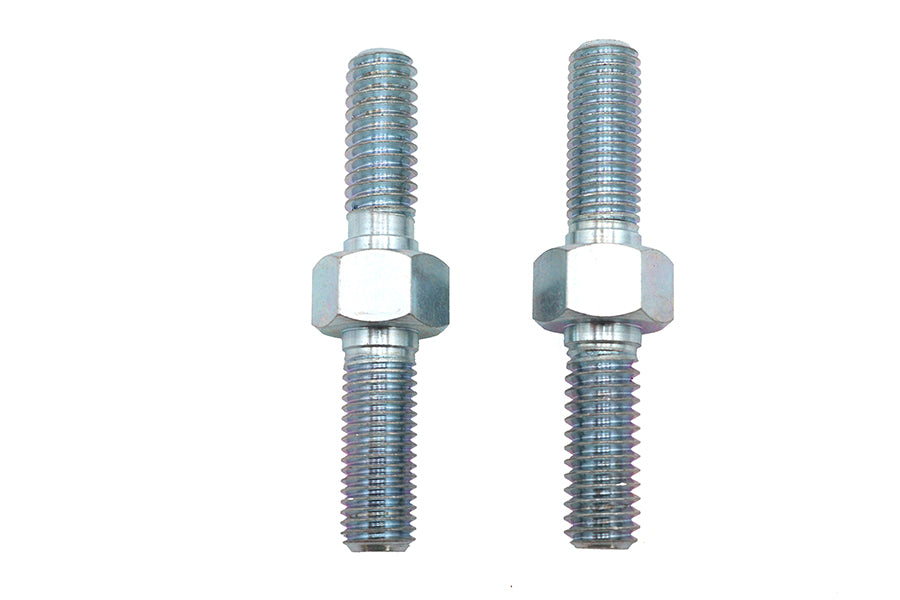 V-Twin Solo Seat Stud Set (Part No. 37-0957) – Motorcycle Accessory Kit with Universal Thread Gauge and Wadding Polish