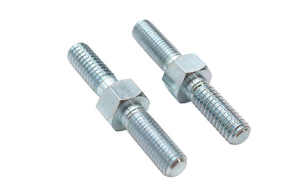 V-Twin Solo Seat Stud Set (Part No. 37-0957) – Motorcycle Accessory Kit with Universal Thread Gauge and Wadding Polish
