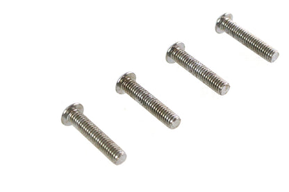 V-Twin Stainless Steel Button Head Screws 3/8 inch-16 x 1-3/4 inch, Set of 4