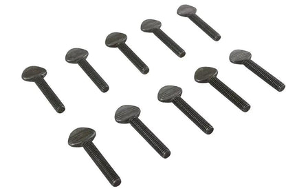 V-Twin Thumb Screw Steel 3/8-16 x 2 Inch – Durable Steel Fastener Pack of 10 by V-Twin