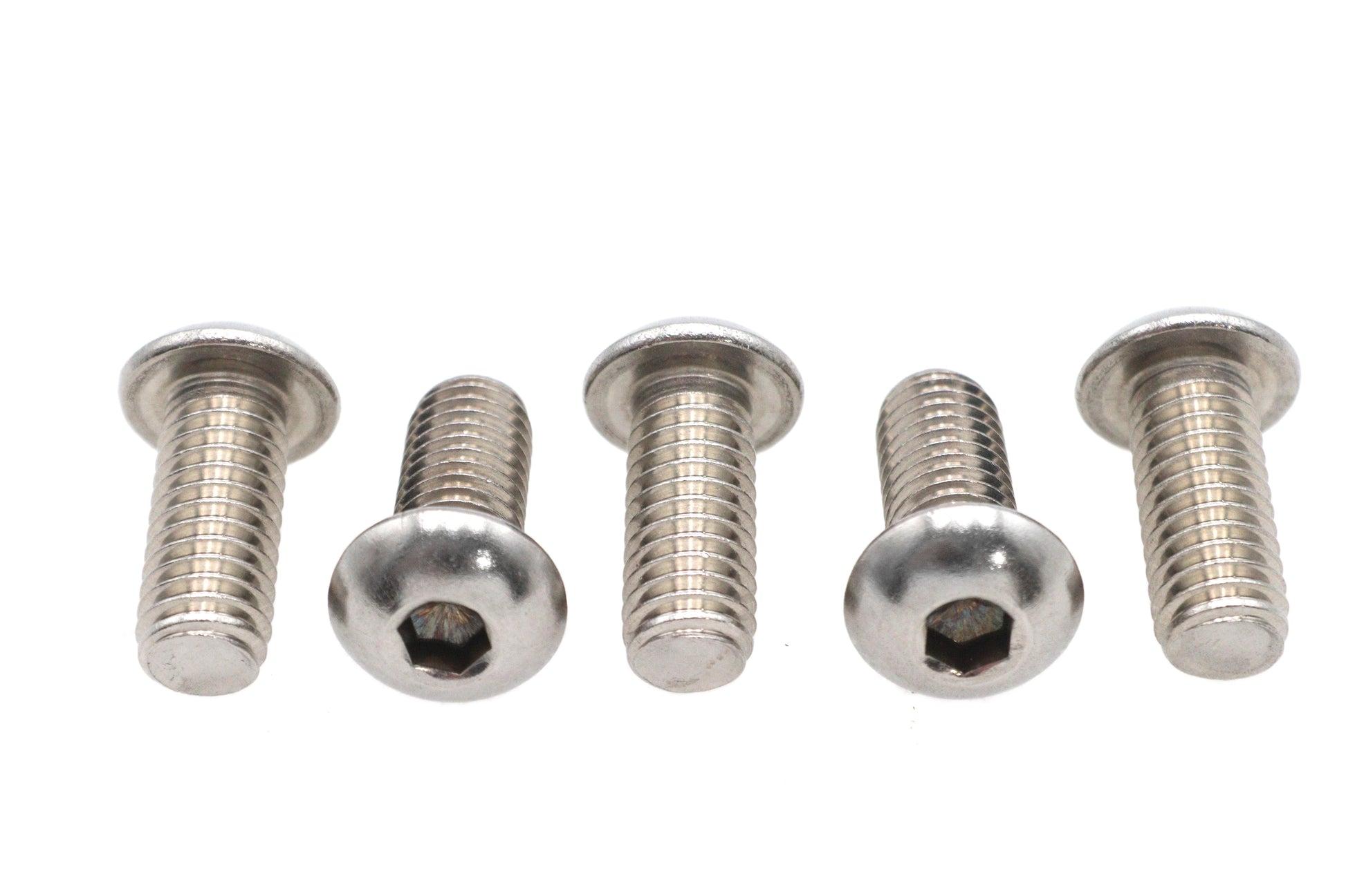 V-Twin Part Number 92949A623 Button Head Hex Drive Screw - Pack of 5