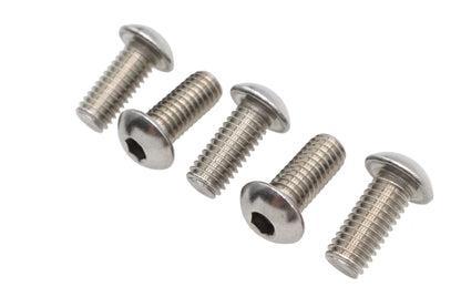 V-Twin Part Number 92949A623 Button Head Hex Drive Screw - Pack of 5