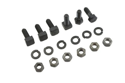 V-Twin Seat Spring Yoke Bracket Mounting Kit Parkerized for Harley Davidson FL (1965-1974) by V-Twin