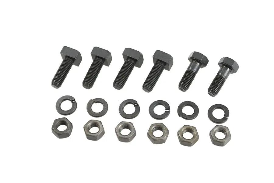 V-Twin Seat Spring Yoke Bracket Mounting Kit Parkerized for Harley Davidson FL (1965-1974) by V-Twin