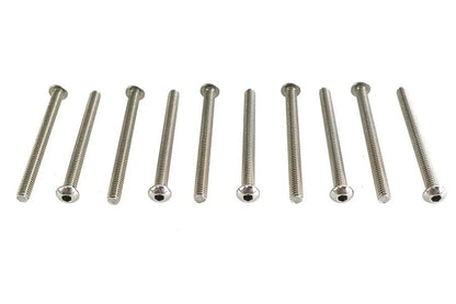 V-Twin Button Head Hex Drive Screw Part #92949A554 - Pack of 5 by V-Twin