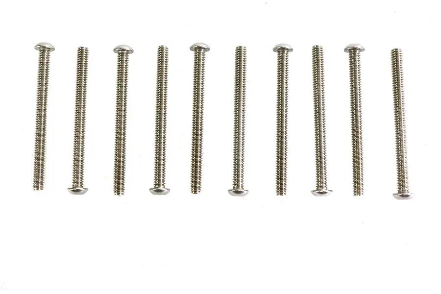 V-Twin Button Head Hex Drive Screw Part #92949A554 - Pack of 5 by V-Twin