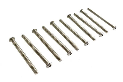 V-Twin Button Head Hex Drive Screw Part #92949A554 - Pack of 5 by V-Twin