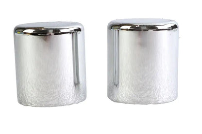 V-Twin Large Magnetic Docking Points Cover Set Chrome - Part C77-0098 by V-Twin
