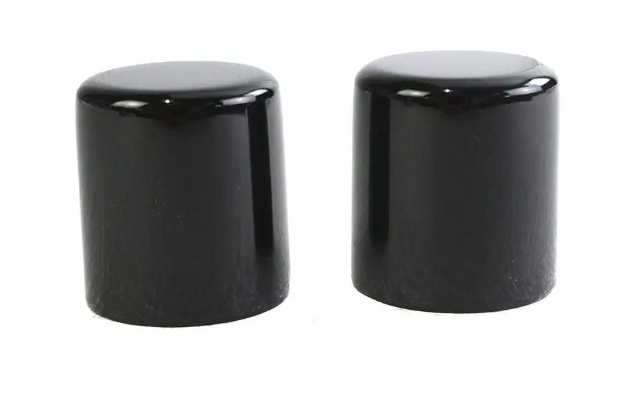 V-Twin Large Magnetic Docking Points Cover Set Gloss Black - Part C77-0098GB by V-Twin