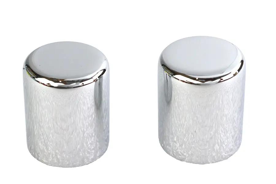 V-Twin Small Magnetic Docking Points Cover Set Chrome (Part No. C77-0099) by V-Twin