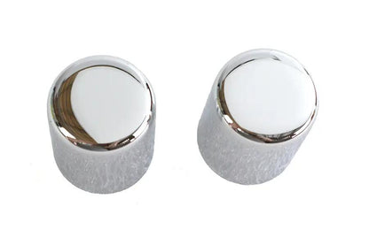 V-Twin Small Magnetic Docking Points Cover Set Chrome (Part No. C77-0099) by V-Twin