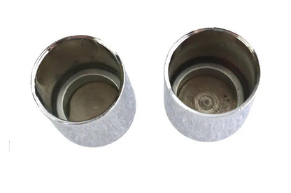 V-Twin Small Magnetic Docking Points Cover Set Chrome (Part No. C77-0099) by V-Twin