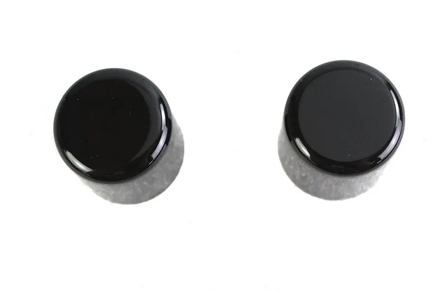 V-Twin Small Magnetic Docking Points Cover Set Gloss Black - Part C77-0099GB by V-Twin