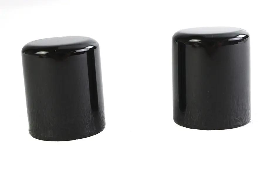 V-Twin Small Magnetic Docking Points Cover Set Gloss Black - Part C77-0099GB by V-Twin