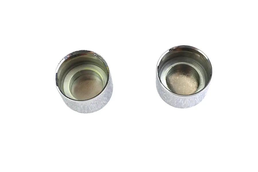 V-Twin Short Magnetic Docking Points Cover Set Chrome – Protects Detachable Accessories by V-Twin