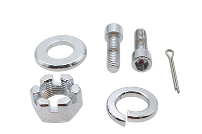 Ultima Chrome Rear Axle Nut Kit for 250 Series Rigid Frame