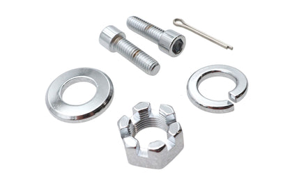 Ultima Chrome Rear Axle Nut Kit for 250 Series Rigid Frame