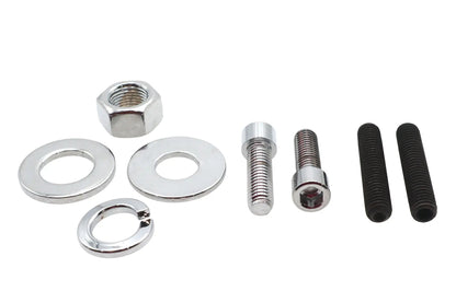 Ultima Chrome Rear Axle Nut Kit for 200 Series Softail Frames - Part 41-184 by Ultima