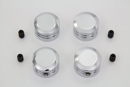 V-Twin Head Bolt Cover Set Chrome for Harley Davidson FXD (1999-2008)