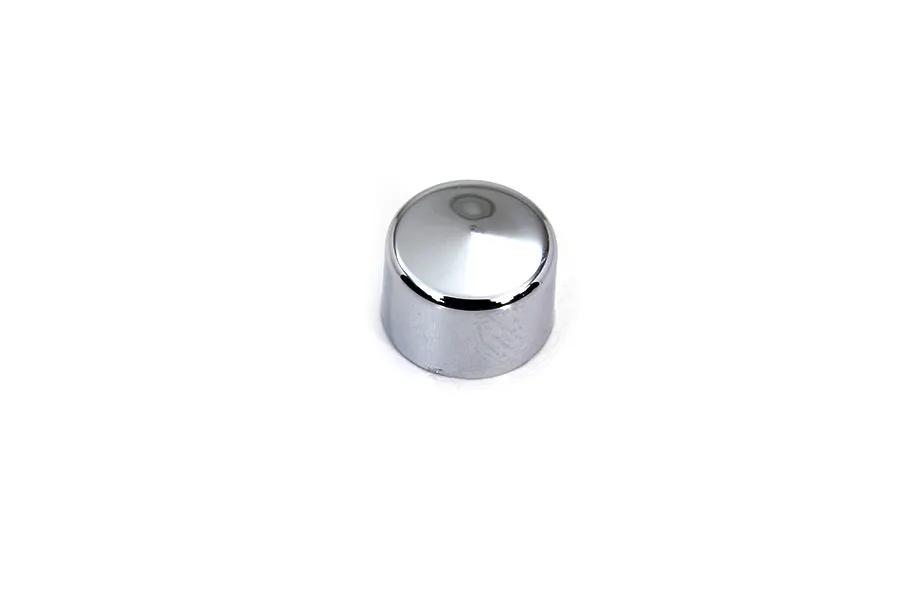 V-Twin Wyatt Gatling Chrome 1/4 Inch Allen Head Caps - Pack of 100 by V-Twin