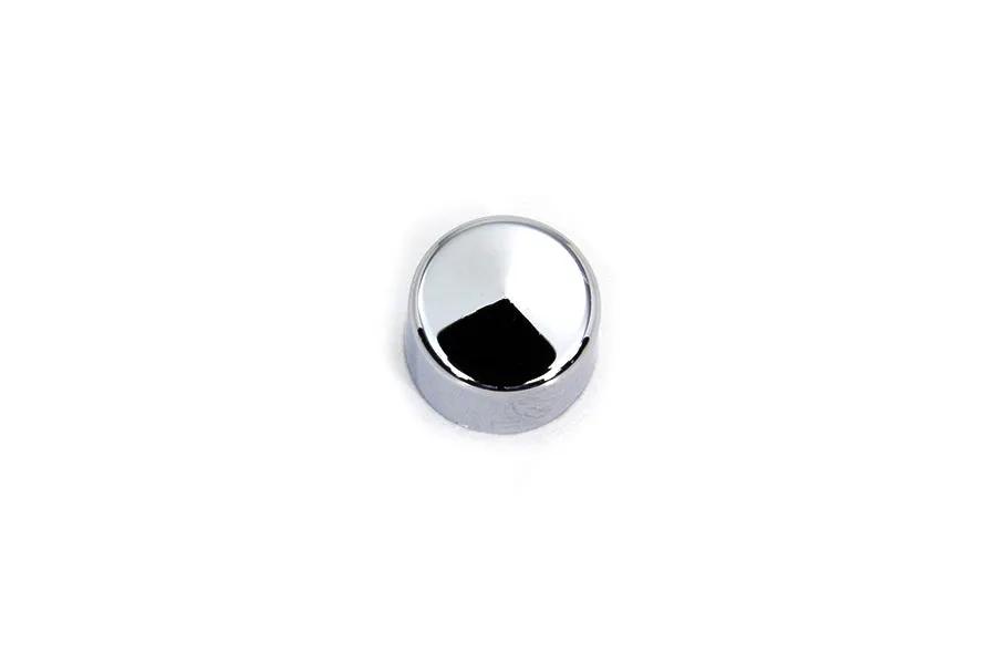 V-Twin Wyatt Gatling Chrome 1/4 Inch Allen Head Caps - Pack of 100 by V-Twin