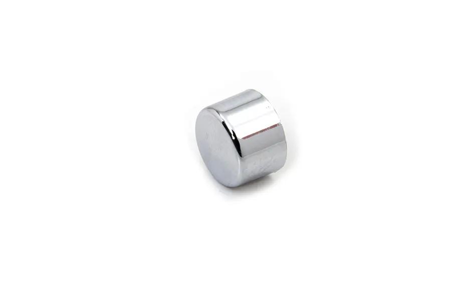 V-Twin Wyatt Gatling Chrome 1/4 Inch Allen Head Caps - Pack of 100 by V-Twin
