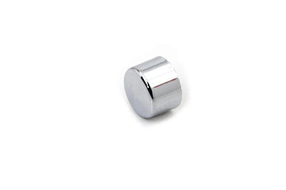V-Twin Wyatt Gatling Chrome 1/4 Inch Allen Head Caps - Pack of 100 by V-Twin