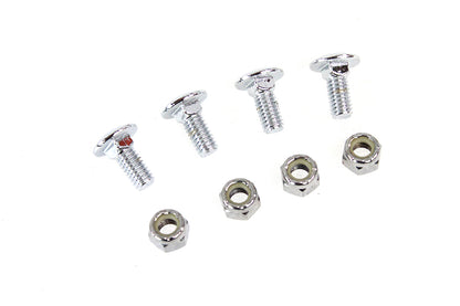 V-Twin Chrome Fender Bolt Set for Harley Davidson EL & FL Models - Part 71178H