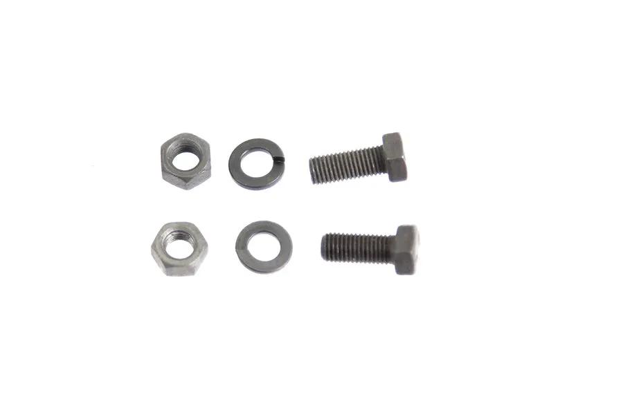 V-Twin Skid Plate Bolt Set Parkerized for Harley Davidson EL Models by V-Twin