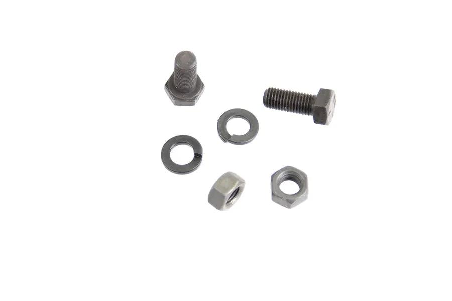 V-Twin Skid Plate Bolt Set Parkerized for Harley Davidson EL Models by V-Twin