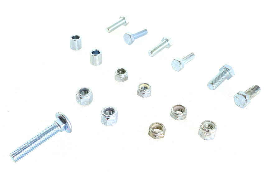 V-Twin Rear Solo Seat Mount Bolt Kit for Harley Davidson FLTP Models