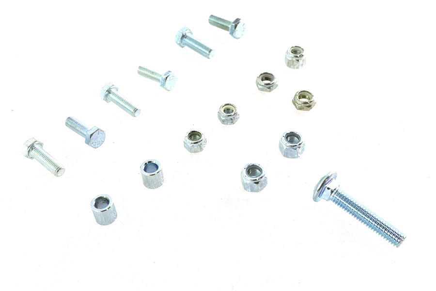 V-Twin Rear Solo Seat Mount Bolt Kit for Harley Davidson FLTP Models