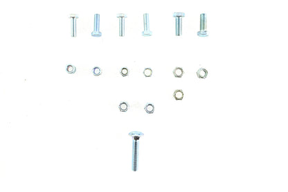 V-Twin Rear Solo Seat Mount Bolt Kit for Harley Davidson FLTP Models