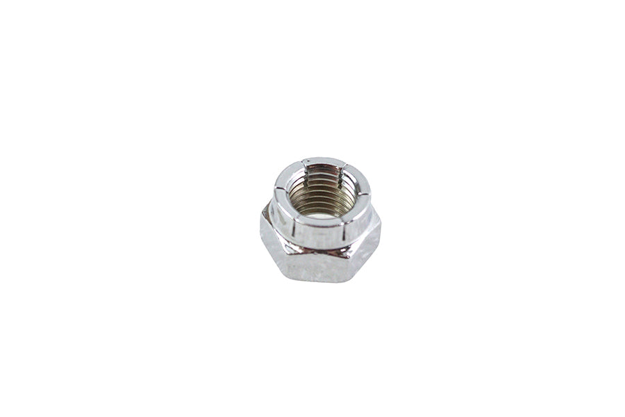 V-Twin Chrome Rear Brake Pivot Lever Stud Nut for Harley Davidson EL & FL Models
