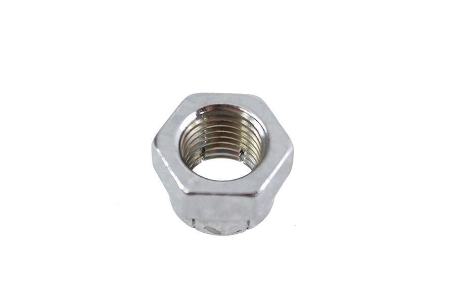 V-Twin Chrome Rear Brake Pivot Lever Stud Nut for Harley Davidson EL & FL Models