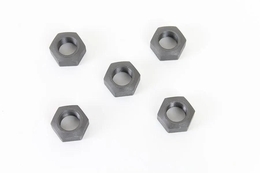 V-Twin Parkerized Rear Brake Pivot Lever Stud Nut - 7/16 inch x 20 Flex Lock Nut for Harley Davidson EL & FL Models by V-Twin