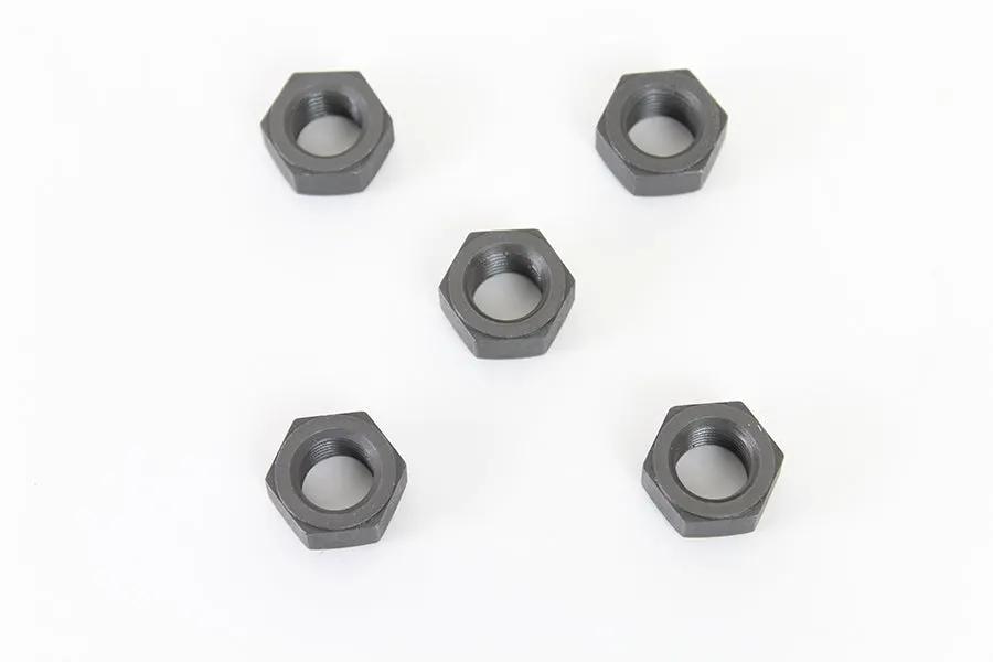 V-Twin Parkerized Rear Brake Pivot Lever Stud Nut - 7/16 inch x 20 Flex Lock Nut for Harley Davidson EL & FL Models by V-Twin