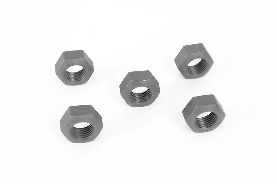 V-Twin Parkerized Rear Brake Pivot Lever Stud Nut - 7/16 inch x 20 Flex Lock Nut for Harley Davidson EL & FL Models by V-Twin