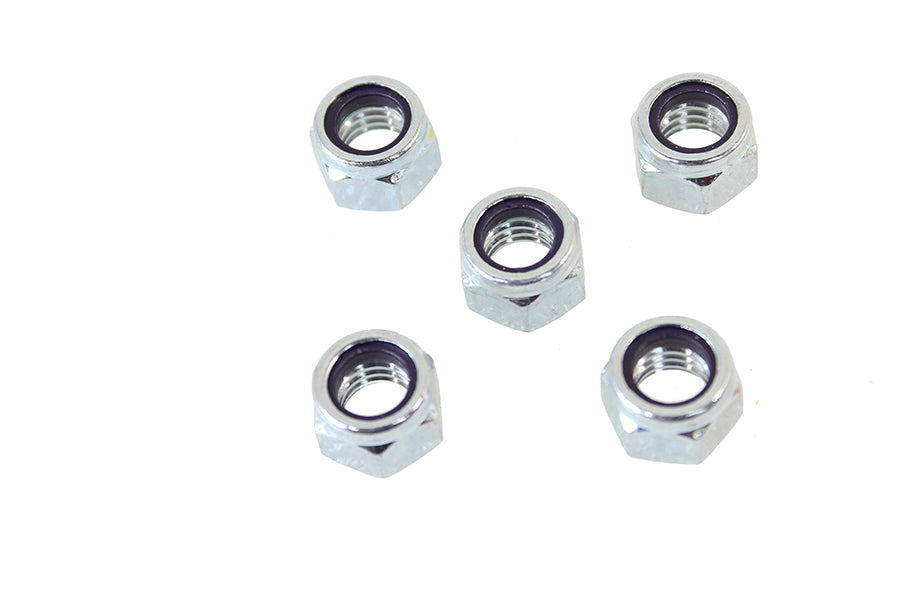 V-Twin Zinc Plated 7/16 inch-14 Nyloc Lock Nut (Part Number 52591351 *100'S)