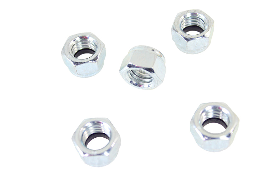 V-Twin Zinc Plated 7/16 inch-14 Nyloc Lock Nut (Part Number 52591351 *100'S)