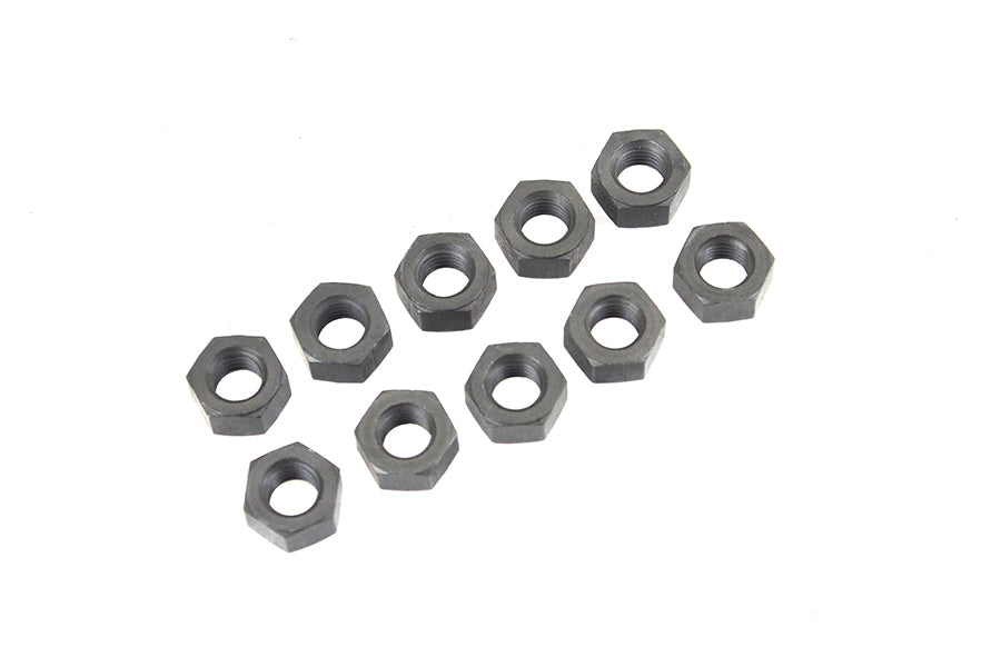 Colony Parkerized Hex Nut 5/16 inch-24, Pack of 10, USA Made