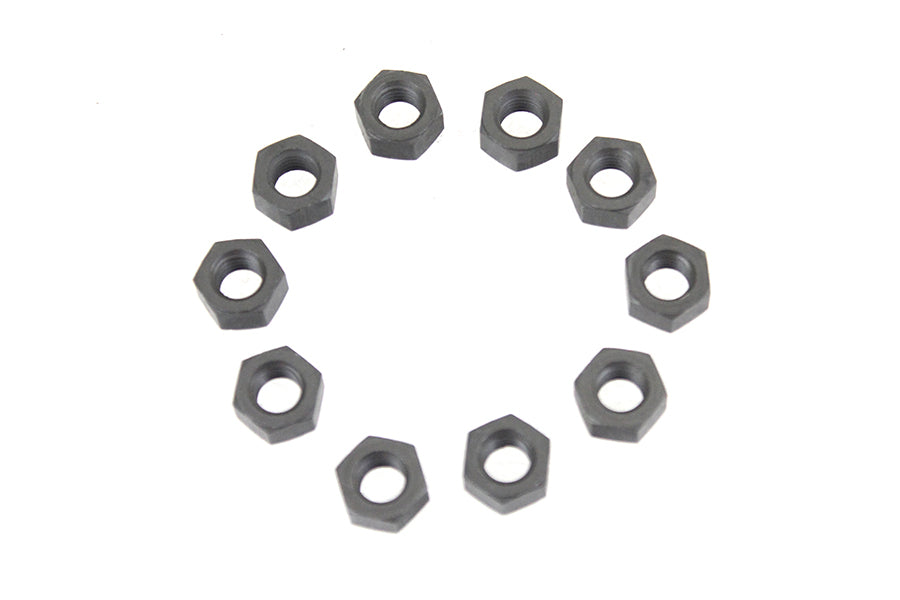 Colony Parkerized Hex Nut 5/16 inch-24, Pack of 10, USA Made