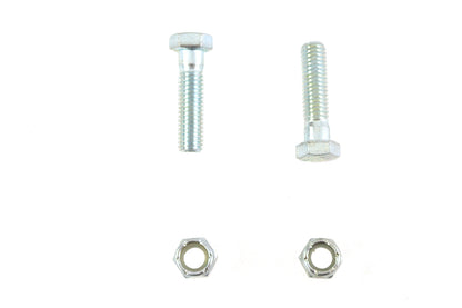 V-Twin Male Footpeg Bolt Kit Zinc Plated for Harley Davidson XL Models